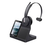 Yealink WH64 - Auriculares inalámbricos para estación de trabajo DECT con pantalla táctil de 4", mono
