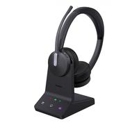 Yealink WH64 Dual Teams Auriculares inalámbricos Micro-USB Bluetooth Negro