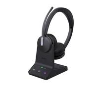 Yealink WH64 Dual Teams Auriculares inalámbricos Micro-USB Bluetooth Negro
