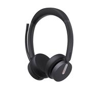 Yealink WH64 Hybrid Dual UC - Auriculares de Diadema con tecnología híbrida, compatibilidad Universal, diseño de Dos Orejas, cancelación de Ruido, USB
