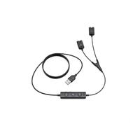 Yealink Yealink Cable USB/QD para formación Yealink Cable USB/QD para formación diseñado para aplicaciones de formación y acompañamiento profesional.
