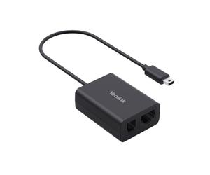 Yealink Yealink EHS62 Adaptador EHS Multimarca Adaptador EHS para controlar llamadas desde tu auricular Yealink: descuelga/cuelga y volumen en teléfonos de