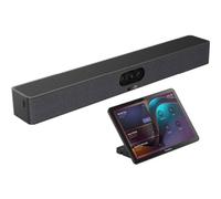 Yealink Yealink Meetingbar A25 con CTP25 Barra de vídeo compacta todo en uno con cámara ultra gran angular de 151° y audio AI para salas de enfoque reducidas,