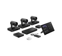 Yealink Yealink MVC S98-C5U Microsoft Teams Rooms System Kit Microsoft Teams Rooms con multicámara SmartVision 80 y MTouch Plus para salas extragrandes y