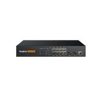 Yealink Yealink RCH-80 - Switch AV PoE+ gestionado para sistemas de videoconferencia Conmutador AV PoE+ gestionado L2+ de alto rendimiento para conectar