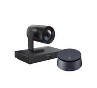 Yealink Yealink UVC85 BYOD 200 Cámara 4K con zoom óptico 12x, visión de 90° y control remoto más altavoz con audio 360°, sin ruido, para reuniones nítidas y
