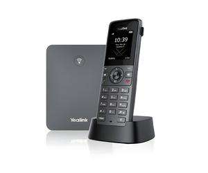Yealink Yealink W74P Teléfono inalámbrico con base IP que ofrece una comunicación optimizada, escalabilidad superior y fácil gestión para un trabajo móvil