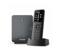 Yealink Yealink W77P Teléfono inalámbrico IP robusto de alto rendimiento con cancelación de ruido para entornos difíciles