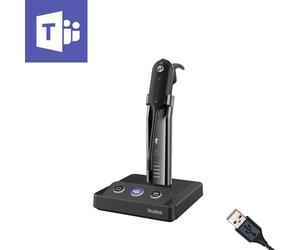 Yealink Yealink WH63 Teams Auriculares inalámbricos convertibles UC optimizados para Teams - redefinir su espacio de trabajo