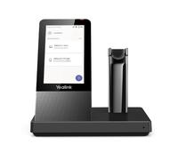 Yealink Yealink WH67 Teams Auricular inalámbrico Mono DECT con doble conexión y optimizado para Teams - con pantalla para un mayor control