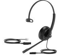 Yealink Yealink YHS34 Auricular Mono con conexión QD y cable RJ, diseño ultraligero - ideal para oficinas y comunicaciones IP