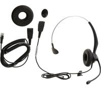 Yealink YHS33 - Auricular Monoaural con Micrófono (con Noice Cancelling), Negro