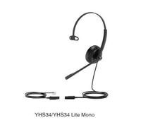 Yealink yhs34 auriculares alámbrico diadema oficina/centro de llamada