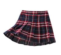 Yealoo Falda Corta Plisada para Niña Cintura Elástica Uniforme Falda con Interior Shorts