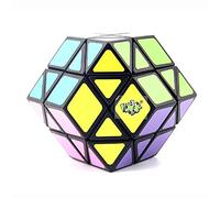 Yealvin Cubo de 12 ejes Dodecaedro Rombic Cube, Dodecaedro Magic Speed Cube Twisty Puzzle