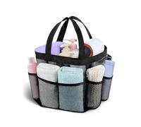YEAMLTE Bolsa de Ducha de Malla, Cesta de Ducha de Malla, Bolsa de Organización de Malla, Bolsa de, Ducha Portátil Organizador para Acampar, Ducharse, Nadar, Hacer Ejercicio, Gran Capacidad (C)
