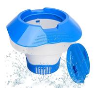 YEAMLTE Difusor Flotante, Difusor de Cloro Piscina, Flotador Cloro Piscina, Distribuidor Cloro Spa, Dispensador de Cloro Flotante para Piscinas, Bañeras de hidromasaje, Spas, Fuentes