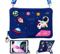 YeaQuelior Funda Niños para iPad 2.ª/3.ª/4.ª Generación (2012/2011 Modelo), a Prueba de Golpes, de Silicona, Bonita Funda de Dibujos Animados con Soporte y Correa para el Hombro