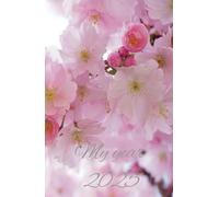 Year notebook 2025 for women with flowers: Beautiful journal notebook to write all adventures and ideas for the year 2025 for girls and women