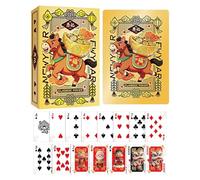 Year Of Horse Cards, Playing Deck, 2026 Poker Game Set, Travel Party Card Entertainment, Family Gathering Game Use, Magician Trick Accessory, Collectible Souvenir For Kids Teens Adults Traveler