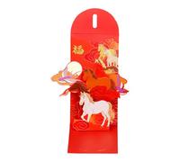 Year of Horse - Sobres de dinero en efectivo portátil, para Navidad, cumpleaños, hogar, hijo, hija, familia, amigos, niños, adultos, vecinos