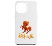 Year of The Fire Horse 2026 Lunar New Year Chinese Horse Carcasa para iPhone 13 Pro MAX