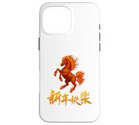 Year of The Fire Horse 2026 Lunar New Year Chinese Horse Carcasa para iPhone 16 Pro MAX