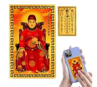 Year Of The Goat Card - 2027 Lunar Metal Alloy Keepsake, Tai Sui Ble