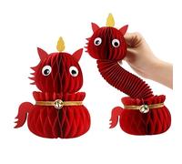 Year of the Horse 2026 Centerpiece - Spring Festival Table Decorations, 3D Paper Holiday Horse Decor for Party, Desk, Shelf, Mantel, Entrance, TV Cabinet, Farmhouse Home Celebration Accessory