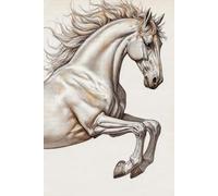 Year of the Horse Journal: 120-Page Lined Notebook for Manifestation, Power, and Vitality | Elegant Spirit Animal Stationery for Horse Lovers & Astrology Enthusiasts | 6x9 Travel Size