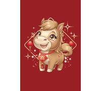 Year of the Horse Journal: Chinese Zodiac Writing Notebook with 120 Lined Pages for Reflection, Journaling, and Daily Notes.