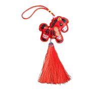 Year of The Horse Ornament - Horse Pendant, Imitation Embroidery Seasonal Decoration, Horses Year Mascot Pendants | For Home Decorators Office Staircase Wall Garden Backyard Study Bedroom Wallets