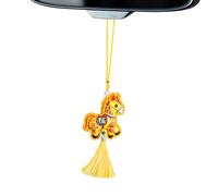 Year Of The Horse Ornament - Imitation Embroidery Seasonal Decoration | Horse Year Mascot Pendant | For Home Office Staircase Wall Garden Car Display, Auspicious Wealth Sachet Gift For Holidays Events