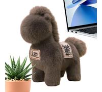 Year of The Horse Plush - Muñeca de máscara suave, 2026 Horse Plush Toy, Lunar New Year Soft Doll | Lindo juguete de compañía para adultos, coleccionistas, niños, dormitorio, estudio, coche, sofá