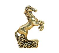 Year Of The Horse Statue - Wealth Figurine | Brass Keepsake Ornament, 2026 Horse Year Decorative Table Display, Equestrian Symbol With/for Bookshelf Cabinet Dining Table Bedroom Family Friends