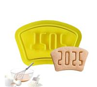 Year of the Snake, Embossing Mold for Cookie and Cake Decoration, Snake Shape Molds for Festival Baking, Fondant, Kitchen Supplies, 3 x 3,8 x 1,5 cm and Kitchenette Tools