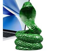 Year of the Snake Figurine - 4.72 Inches Carved Wooden Snake Decoration, Handcrafted Souvenir Figure, Long Lasting Lunar New Year Ornament | Spring Festival Miniature Collectiblle Home Giffts