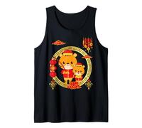 Year of The Tiger Chinese New Year 2022 Kids Toddlers Family Camiseta sin Mangas