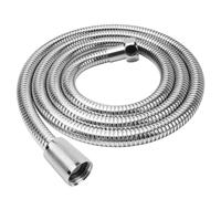YEAUPE Manguera de ducha, 1,5 m (59 pulgadas) Manguera de ducha Tubo de acero inoxidable Anti-Kink Estándar G1/2 Todos los conectores de cobre Manguera universal de acero inoxidable de repuesto