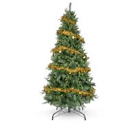 YEAUPE PRO Árbol de Navidad Artificial 165 cm con 800 Puntas, PVC + PE | Base Metálica Resistente Incluyendo una Cinta Decorativa de 9 m | para Interior y Exterior