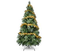 YEAUPE PRO Árbol de Navidad Artificial de PVC 180 cm | con Base de Metal Estable | Incluye Cinta de Adorno de 9m | para Interior y Exterior