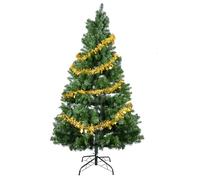 YEAUPE PRO Árbol de Navidad Artificial, Decoración Exterior/Interior con Soporte de Pie Metálico Material (Verde, 180cm 800Tips)