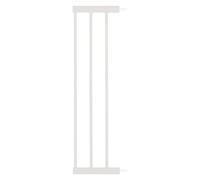 YEAUPE PRO Extensión Barrera de Seguridad Metálica 21cm, Sin Taladros, Extensión Valla Seguridad Infantil, Fácil Instalar, Ampliación Barrera Seguridad Niños Escalera, Ajuste a Presión, Blanco