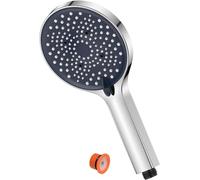 YEAUPE Soporte ajustable para cabezal de ducha con manguera de ducha de acero inoxidable de 1,6 m para baño