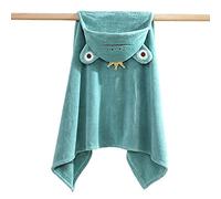YeBon Toalla con capucha para niños, toalla de baño suave y absorbente con diseño de rana cortada para bebé, niño pequeño, regalo perfecto para niños y niñas, 55 x 28 cm