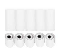Yechiry 10 Rollos de Papel para Impresora Térmica, Papel para Impresión de Fotografías con Preguntas Incorrectas de 6M X 5,5 Cm, para Útiles Escolares con Uso Instantáneo Simple, Ideal para