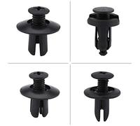 Yechiry 100 Piezas de Remaches de Pasador de Empuje, Clips Automotrices Duraderos para Molduras de Carrocería de Automóviles, Accesorios de Plástico, Ajuste Universal para, GM