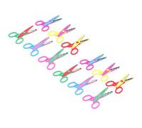 Yechiry 12 Tijeras Decorativas para Bordes de Papel con Diseños Vibrantes para álbumes de Recortes y Proyectos Creativos de 5,2 X 2,4 Pulgadas