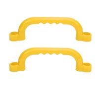 Yechiry 2 Asas de Juego para Niños, Asa de Agarre de Plástico Reutilizable para Patio de Juegos, Agarraderas de Escalada con Diseño Redondo Suave, Ideal para Equipos de Entretenimiento de Escalada