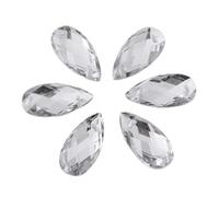 Yechiry 200 Uds. Accesorios para Manualidades, Botones de Resina con Parte Posterior Plana Brillante para Fabricación de Joyas y Decoración de Moda, Corte de Superficies Múltiples (Red de caída de